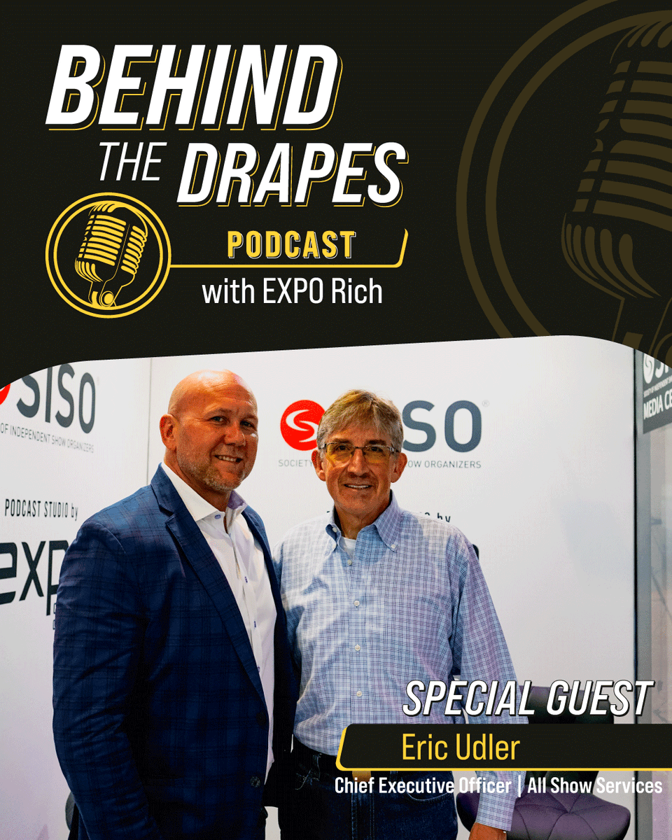 ExpoCCI's tweet photo. How do you make an event stand out in a crowded market?

For Eric Udler, CEO of All Show Services, it’s about finding what’s different — creating PR-, authentic connections, and marketing strategies that actually drive people to events.

🎧 Now streaming on YouTube &amp; Spotify! https://t.co/jygrDHIy6I