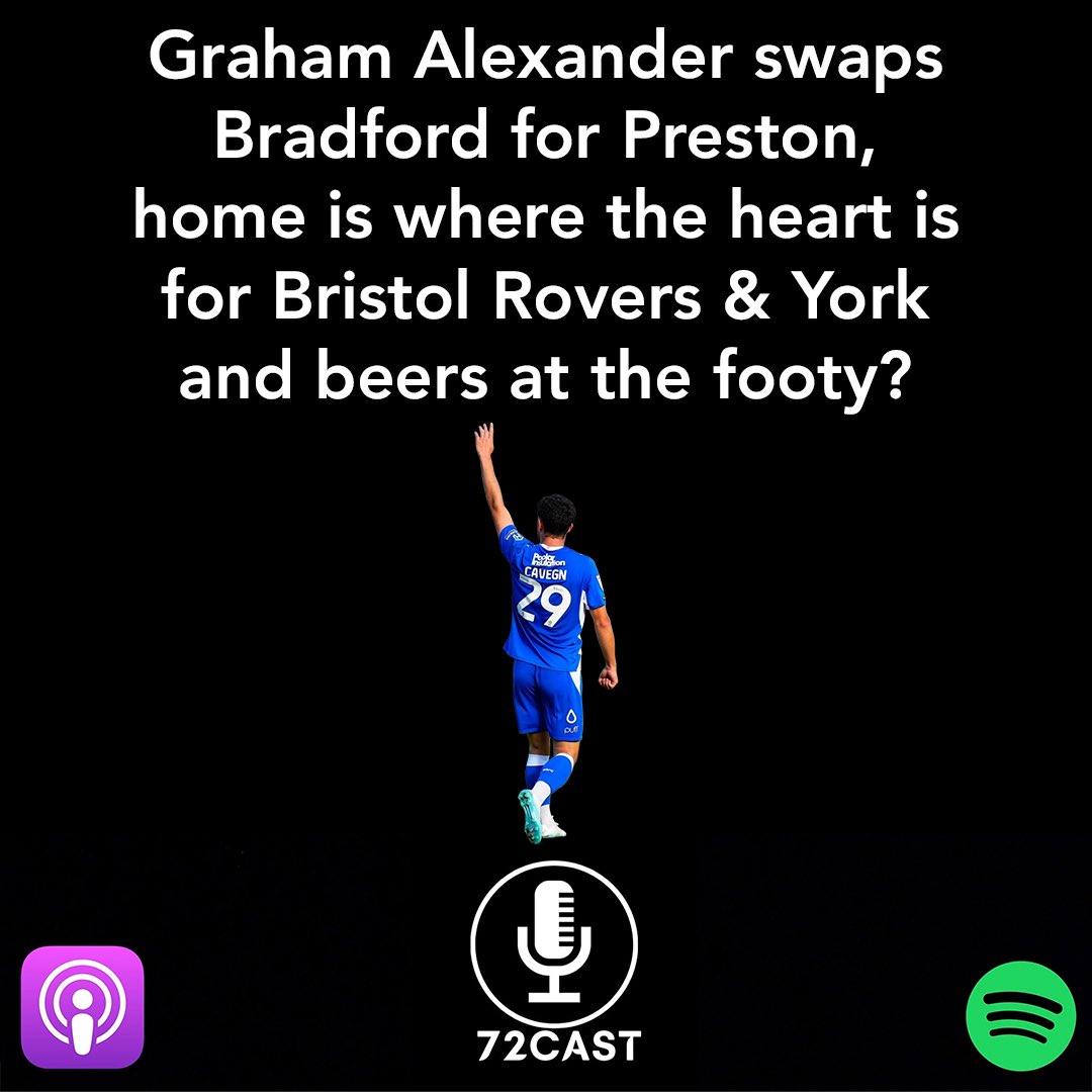 weare72cast's tweet photo. 🎙️ NEW POD 🎙️
Lucas & Matt discuss all of the major talking points from this weekend’s EFL action. ⚽️
#PNEFC #BCAFC #UTG #YCFC #EFL
🍏 https://t.co/3mM4UGSSh8
🔊 https://t.co/PO5X51QpOY https://t.co/ZwSeeYLce7