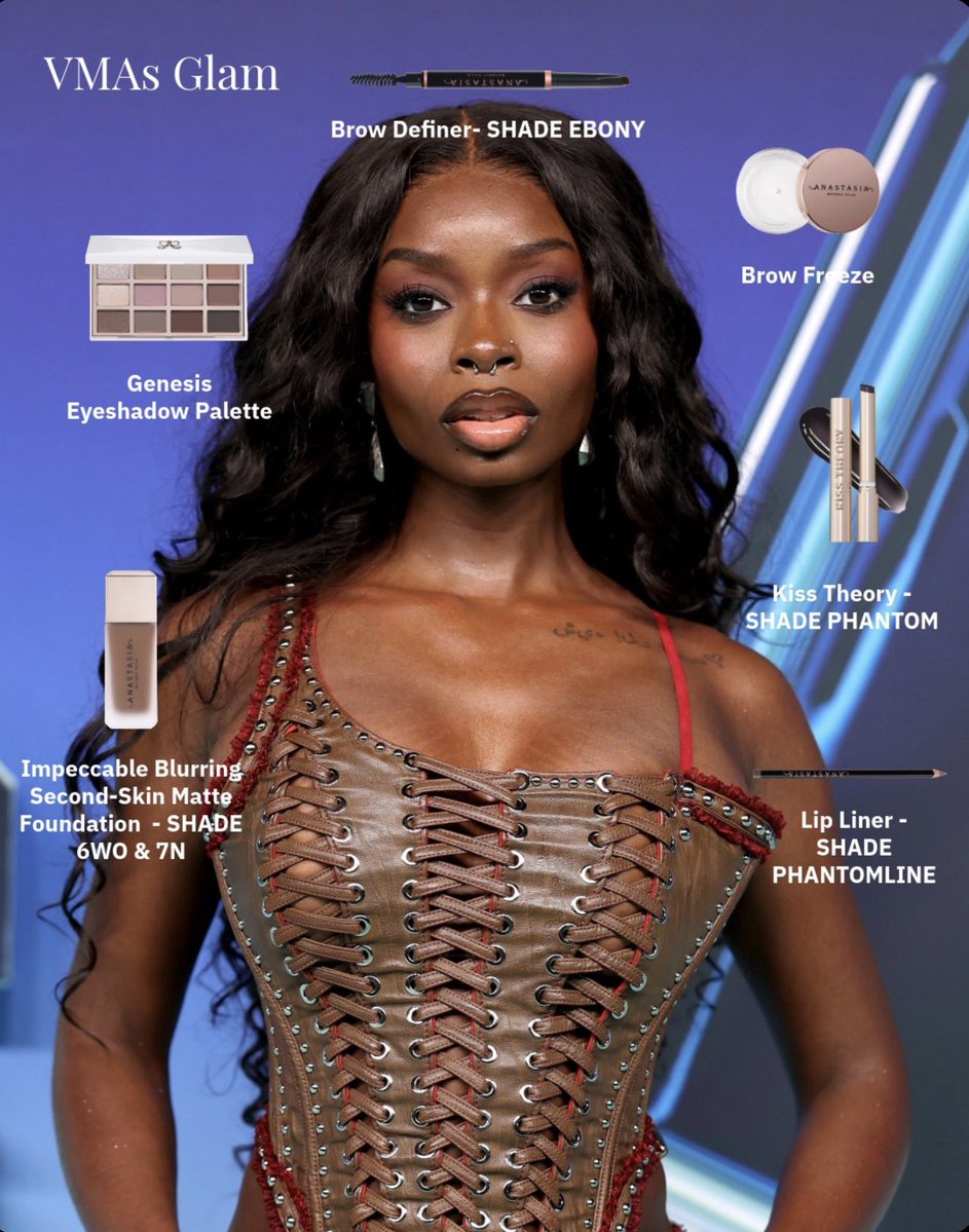 Kimora_Mulan's tweet photo. VMA’s glam on Olisha🎀… 

we kept it sultry and glowy.. just enough smoke on the eyes.. and edged that liner uppp 👩🏽‍🎨 https://t.co/O728krhIBW