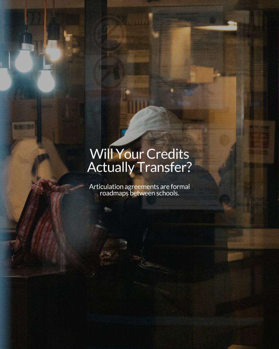 StraighterLine's tweet photo. Will your college credits transfer? Articulation agreements can help you understand which courses count, how they apply to your degree, and what requirements you need to meet before you enroll. 🎓 https://t.co/OYfIJV2Isd https://t.co/T6UqieeEAp