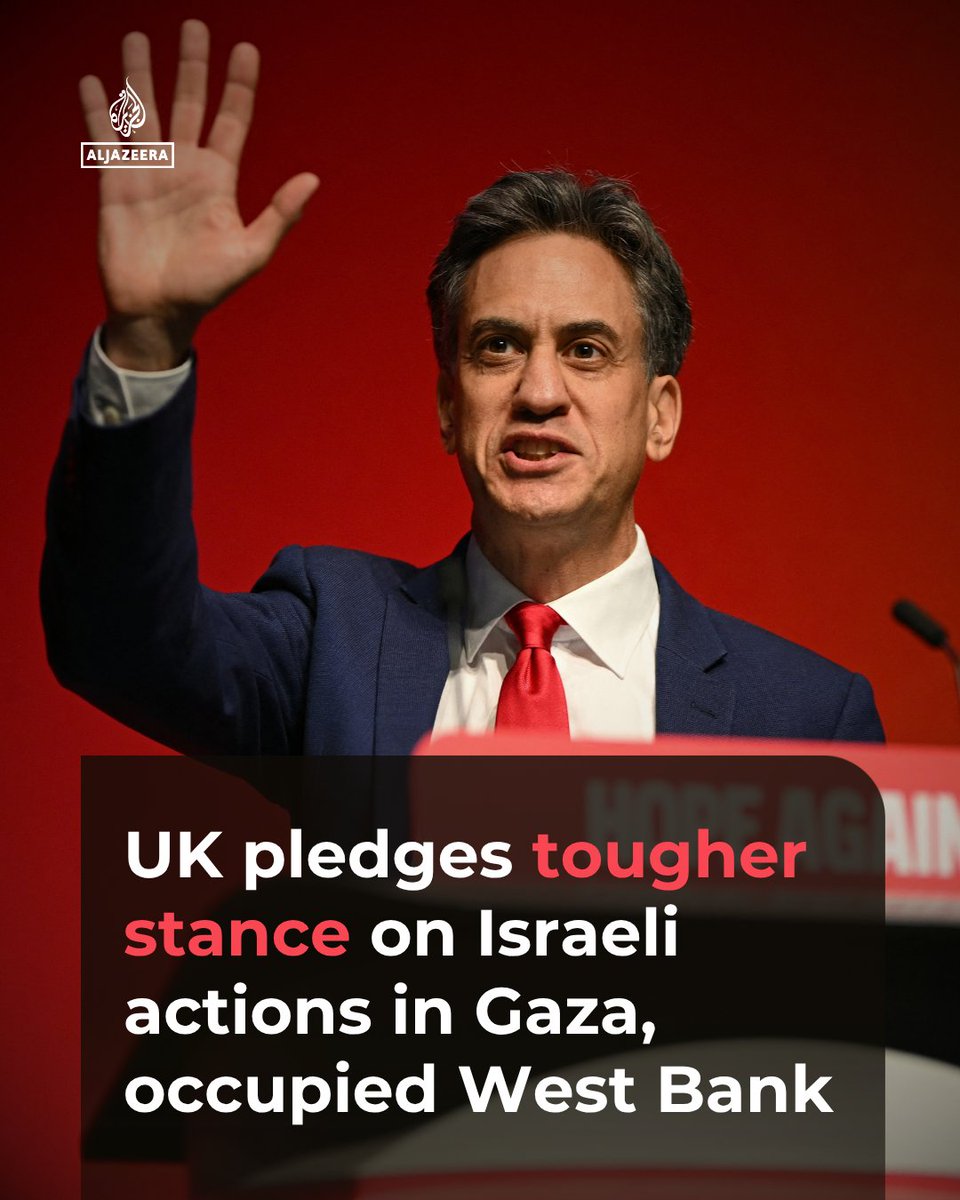 AJEnglish's tweet photo. “We call out Israel’s illegal occupation of Palestine, and we match word with action.”

The UK government is set to take a tougher stance on Israel’s actions in Gaza and the occupied West Bank, the foreign minister has stated https://t.co/xfH9qEnkS4 https://t.co/nUnIO0cO5G