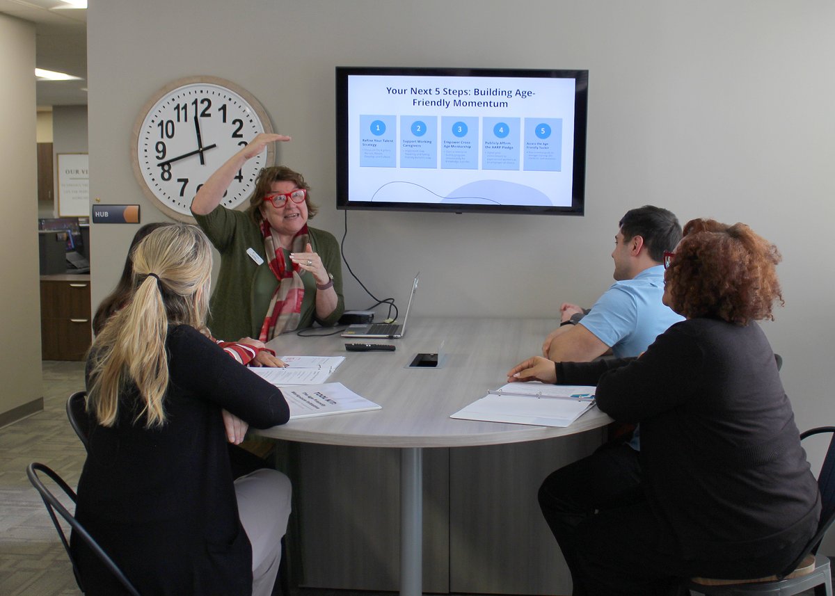 theUSAging's tweet photo. Congratulations to Age-Friendly Workplaces, a 2026 AIA Award Winner! Developed by @AgeGuide & @uiowa Age-Inclusive Management Strategies team, this program helps #AAAs expand employment opportunities for #OlderAdults. https://t.co/nJTPWTerLd
Thank you @caregiving & @CumulusCare https://t.co/Ygp7Qzh2Qa