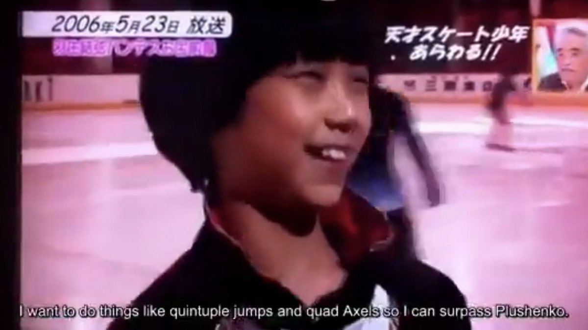 D0IEH0LIC's tweet photo. this guy was 11 years old on local tv talking about wanting to land a quad axel years before him and nathan even met #DontTryIt https://t.co/OzJrVhIeIr