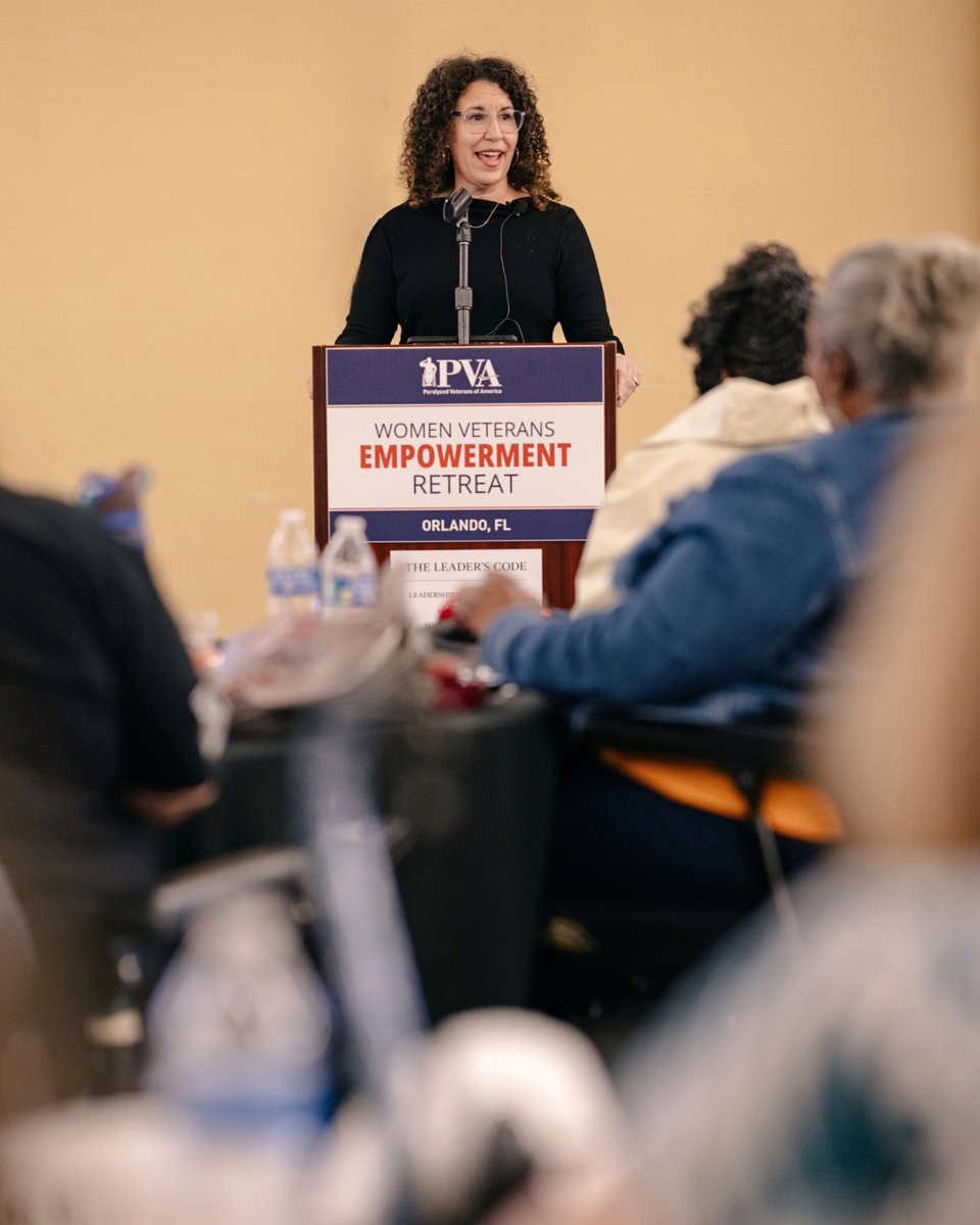 PVA1946's tweet photo. PVA thanks the 2026 Women Veterans Empowerment Retreat (#PVAWVER) sponsors, including @GallagherGlobal.

Their support, volunteers, and expertise truly helped #WomenVeterans grow as leaders.

Reply to help honor #Gallagher for investing in PVA’s #OneOfOne mission! https://t.co/IayuBJ7o1a