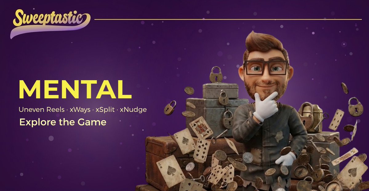 SweeptasticCas's tweet photo. 🧠 GAME SPOTLIGHT: MENTAL

Mental uses an uneven five-reel setup with mechanics including xWays, xSplit, xNudge and Enhancer Cells.

🔎 See how the reel setup works:

👉 https://t.co/2O4SlKXvsQ

No purchase necessary · #ad | We may earn a commission · Play responsibly https://t.co/PPdSsItdAf