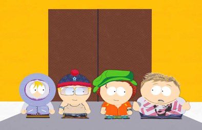 snowyangellic's tweet photo. South Park: Post Covid AU where everything is the same but they’re all wearing their South Park Is Gay outfits https://t.co/OWnoAzuWoo