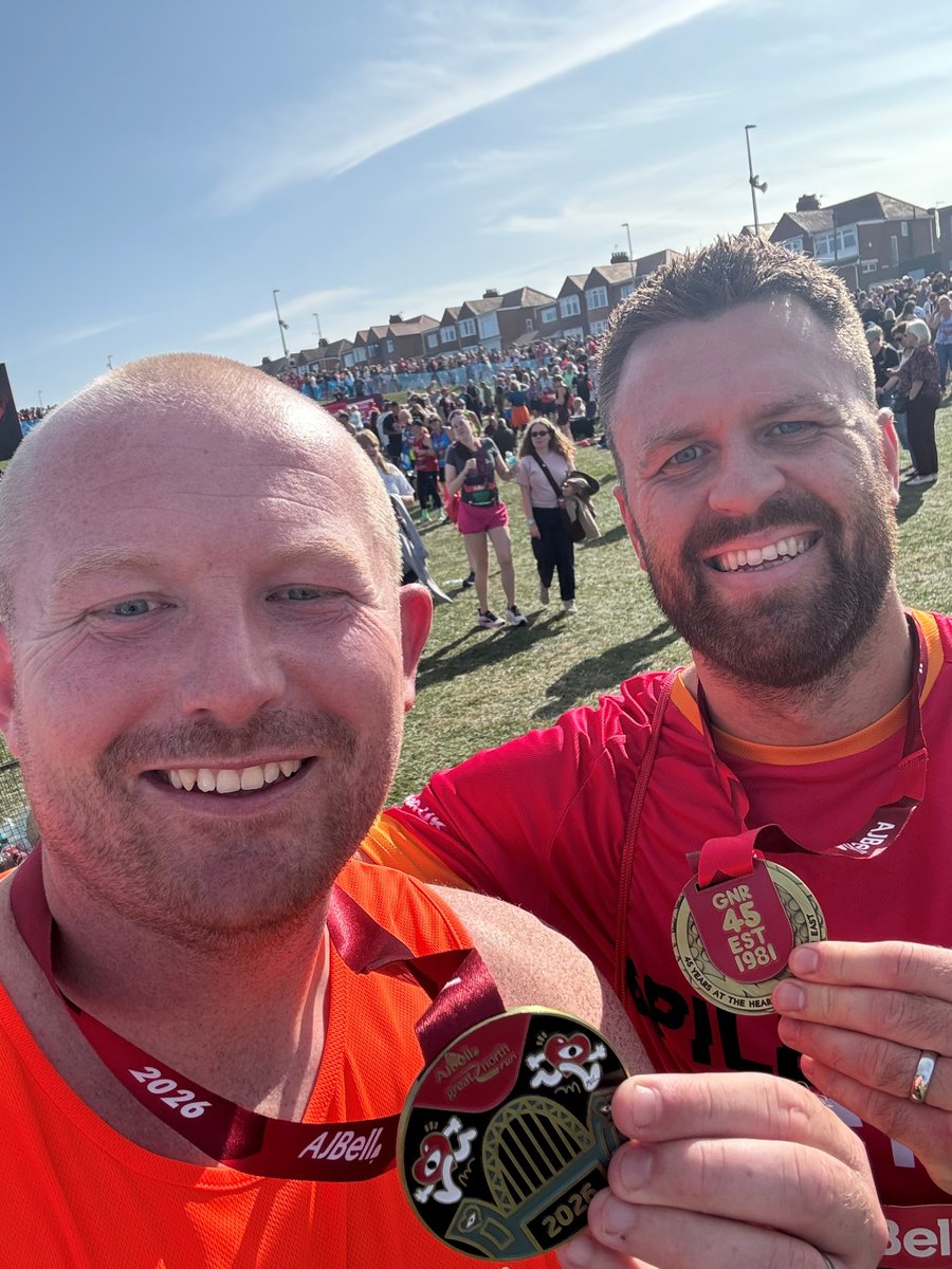 SudepAction's tweet photo. Congratulations to our 14 amazing runners who took part in the Great North Run and raised over £10,100!

If anyone is interested in taking part in the GNR 2027, email fundraising@sudep.org 🏃‍♀️

#GreatNorthRun #EpilepsyAwareness https://t.co/uWzXOZ7OEr