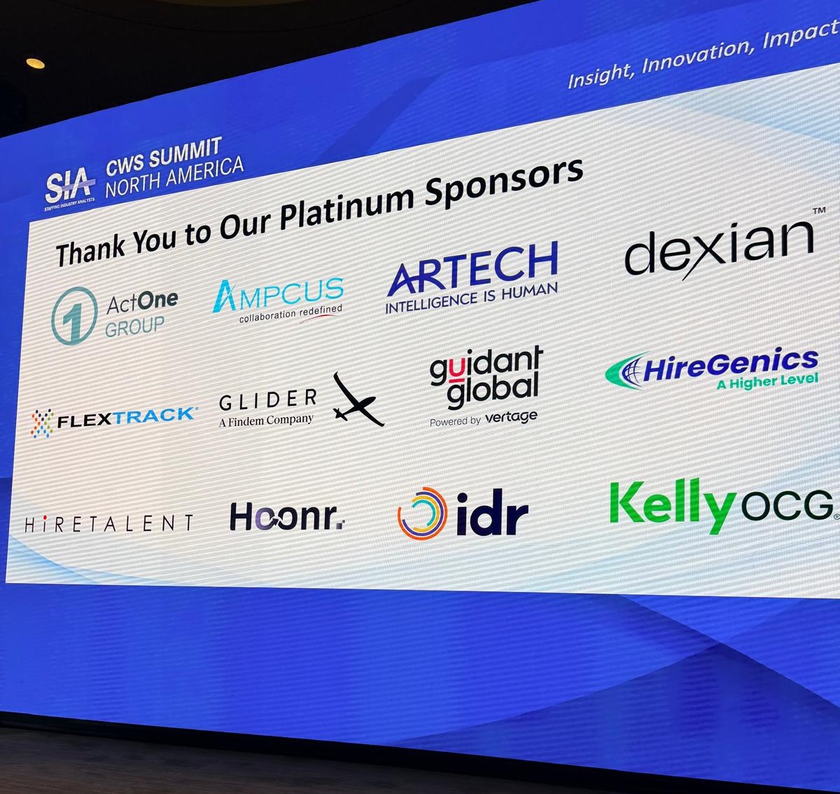 Ampcus_mktg's tweet photo. @AmpcusInc a Platinum Sponsor at the SIA CWS Summit North America 2026!
@SIAnalysts
#AmpcusInc #SIACWSSummit #CWSSummit #StaffingIndustry #PlatinumSponsor #SIA https://t.co/eMkEF4BOdZ