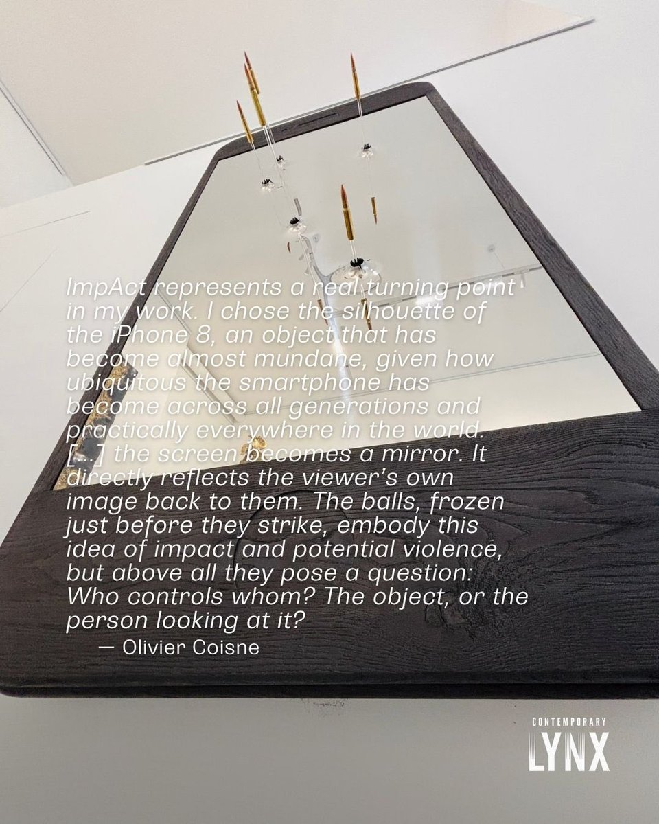 Lynx_art's tweet photo. Olivier Coisne’s practice combines technical mastery with an exploration of naturetand humanity’s impact on the world.

Ahead of his exhibition at DagArt Galerie in Poznań, we spokewith Olivier about his artistic process and inspirations.

Read more 👉 https://t.co/wk7ngiDjnq https://t.co/AwWdOnIG6t