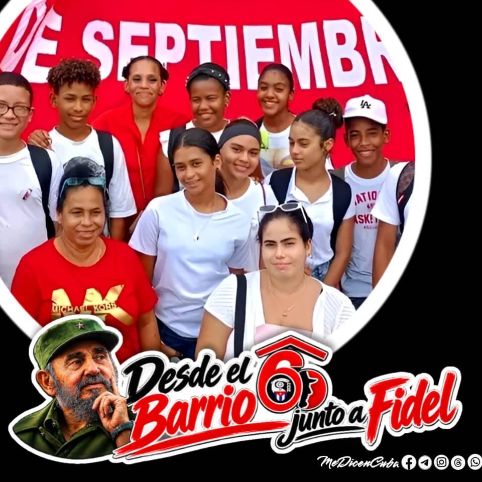 MejiasAlexei's tweet photo. Felicitamos a todos los cederista #Cuba y en especial a los de #HolguínSí en el 66 Aniversario de la fundación de los #CDR por  el Comandante en Jefe Fidel Castro Ruz.
#HonorHolguinero
#100AñosConFidel https://t.co/4Ci4nFFFP3