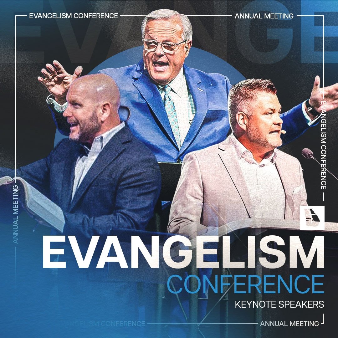 GABaptist's tweet photo. Meet the keynote speakers for the 204th Georgia Baptist Convention Evangelism Conference!

Join us this November to be encouraged to become ambassadors entrusted by God to carry the gospel to the lost.
Registration is open! Use this link to register: https://t.co/3hLWwx0wk6 https://t.co/QeCs6EboBc