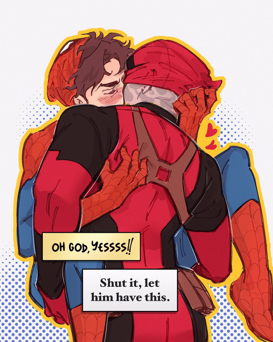 ferr950211's tweet photo. Shut it. #spideypool https://t.co/DC7KHL1ZOP