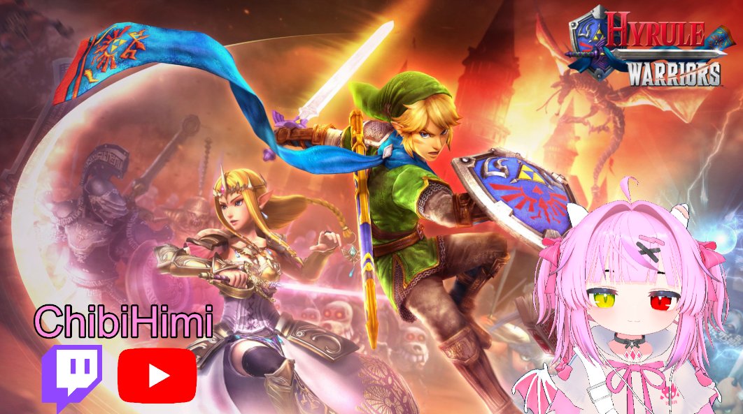 ChibiHimi's tweet photo. I am live playing Hyrule Warriors https://t.co/yQOsOx4JWe