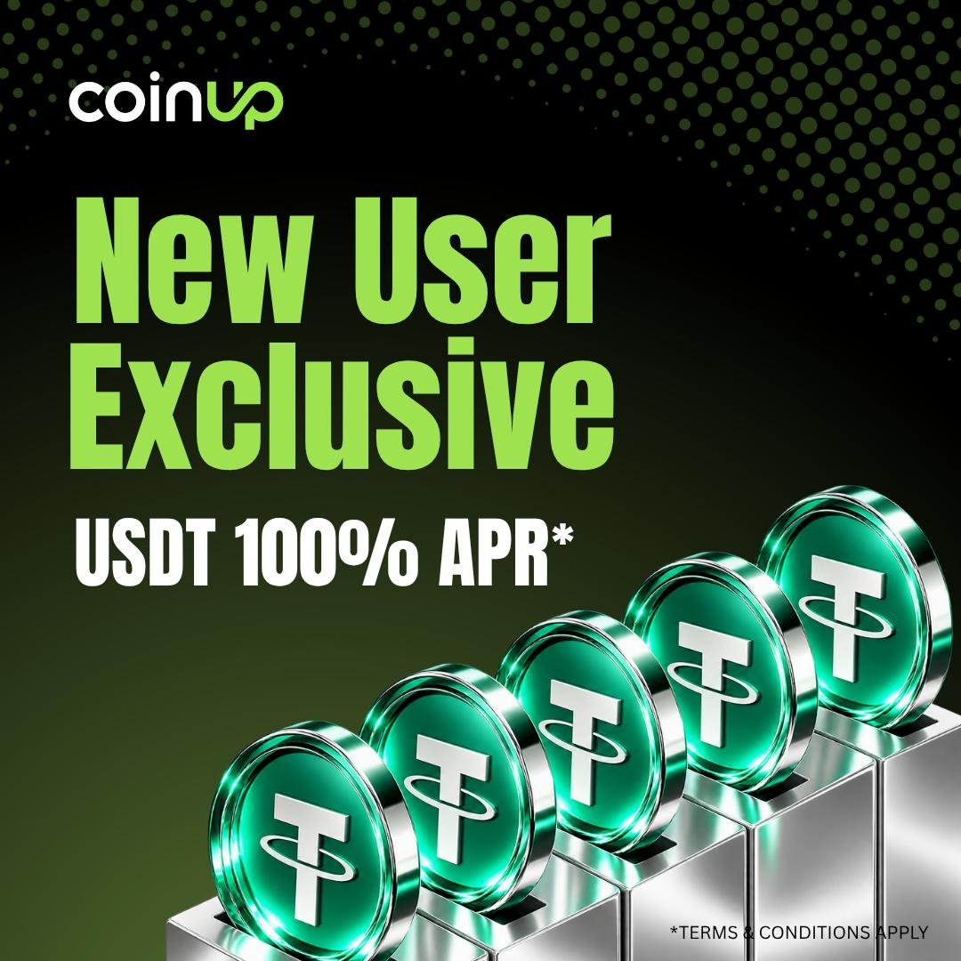 DrextreyX's tweet photo. Are you new to CoinUp? CoinUp has a special package for you!

An exclusive 100% APR on USDT exclusive for new users through Simple Earn.

get the Coinup app through Playstore or app store and start earning

More info 👇

https://t.co/cNfAxNxLPN

Begin here
https://t.co/imgIAX71hP https://t.co/7OM1B9b16m