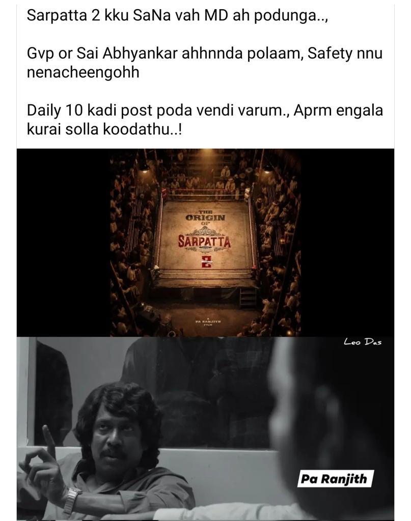 SanjayStark19's tweet photo. .@beemji 

OG Sana📈

@arya_offl @Music_Santhosh #SarpattaRound2 
#SARPATTAPARAMBARAI #Sana #SARPATTA https://t.co/vszv7B2tnh