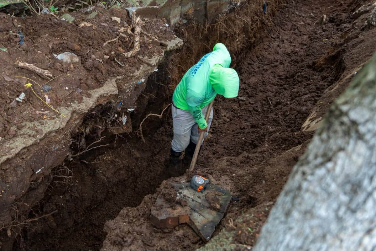 netobran's tweet photo. Ampliación de Tubería de Drenaje | 9av San Francisco 2 72 m2
Se realiza ampliación de tubería de drenaje para desfogue adecuado de aguas pluviales.. https://t.co/rcPtEz8Oy0
