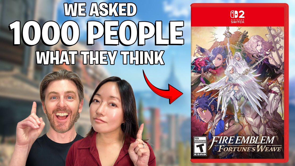 KitandKrysta's tweet photo. We polled thousands of Fire Emblem players on their experiences with Fortune's Weave. Their responses are fascinating - join us as we reveal the results!

https://t.co/2dN8Wf4Dz7 https://t.co/w0tguLviF2