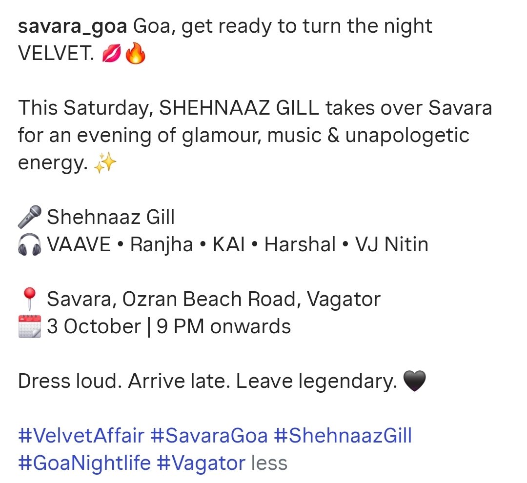 sidnazbest's tweet photo. Video credit @savara_goa new instagram post #ShehnaazGill @ishehnaaz_gill new update  wow excited 😍❤️🌈👑🧿🤩💃
#WeLoveYouShehnaaz 
#SidNaaz 🌈 keep Shining ✨️ 💖 #EvilEyesOffShehnaaz 🧿 https://t.co/5bl5dWZws4