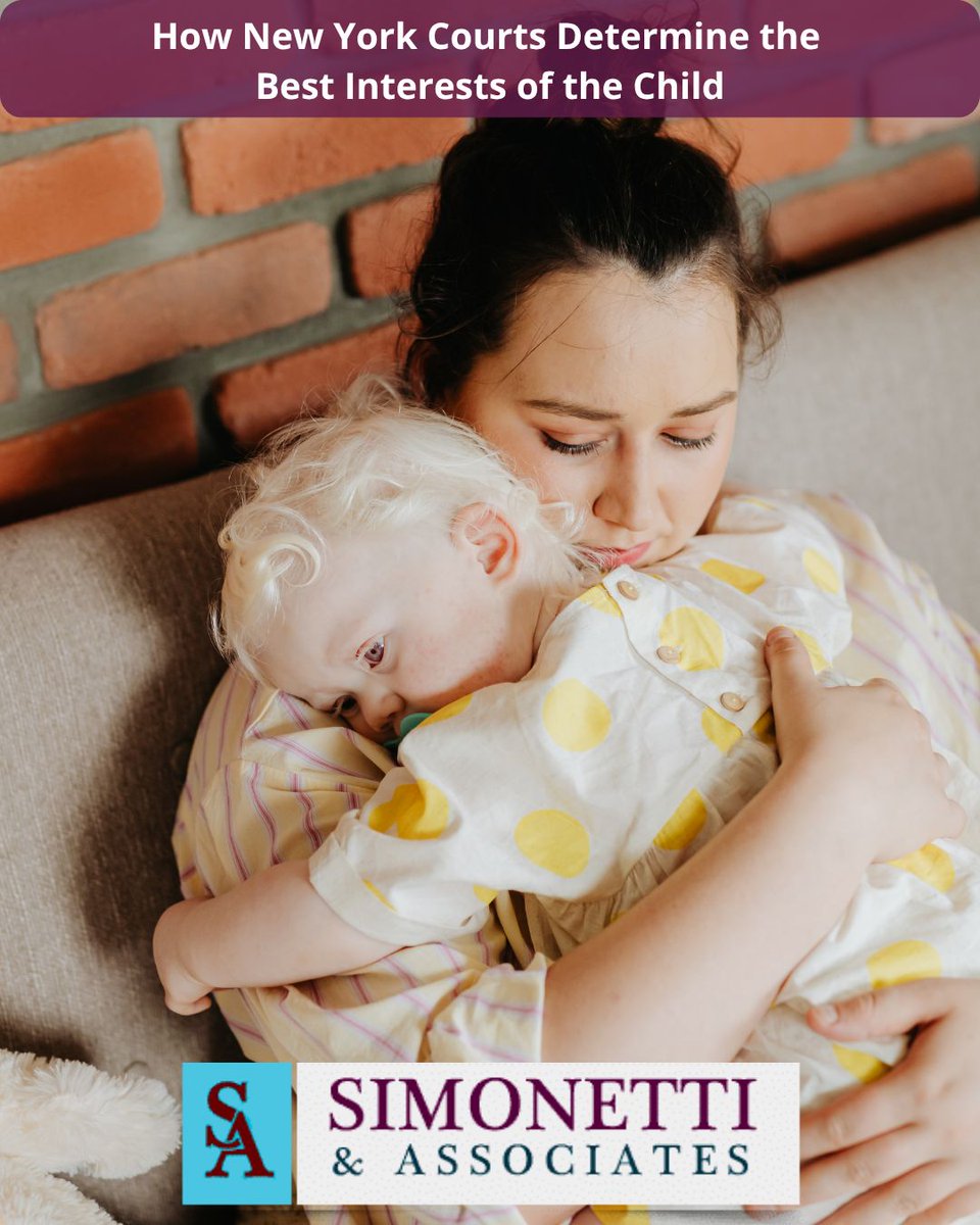 Simlawgroup's tweet photo. In #NewYork #custody cases, the court's priority is the child's best interests. Many factors are considered to determine the arrangement that best supports the child's well-being.

 https://t.co/12B22jFlKL https://t.co/6PFhQGS5yr