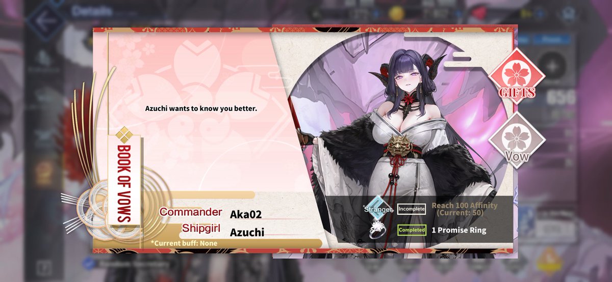 NineAnand's tweet photo. @AzurLane_EN I have been interested in this quiet while never understand the mechanics. But after seeing Azuchi i finally decided to play 5 days ago, full f2p grind just got her after 160 pulls. Lvl 56 and handbook stage 7.
UID: 140995655
Server: Lexington https://t.co/K6ipOSVNMP