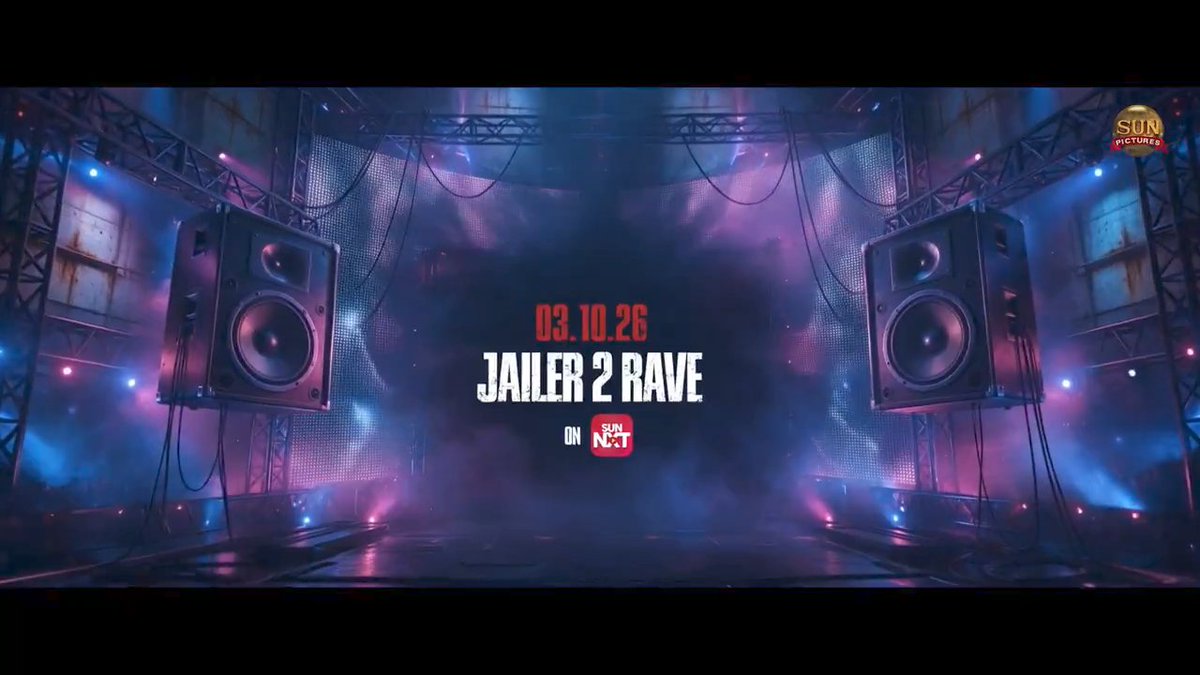 anstudio117's tweet photo. #Jailer2 Rave Sun Next La Oct 3rd 💥💥💥 https://t.co/8CXDx9vqUA