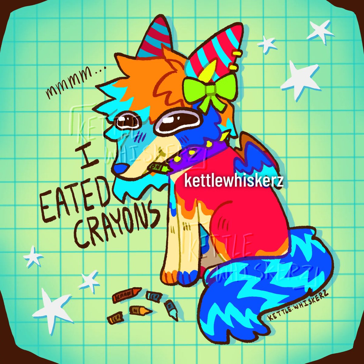 KettleWhiskerz's tweet photo. Doing these $10USD Chibi fulls if anyone is interested! Rn I accept PayPal, Zelle, and Venmo as payment options!! LIMITED SLOTS !!! #commissionsale #furryart #furry #art #chibis #sale https://t.co/TSCFyPJwtU