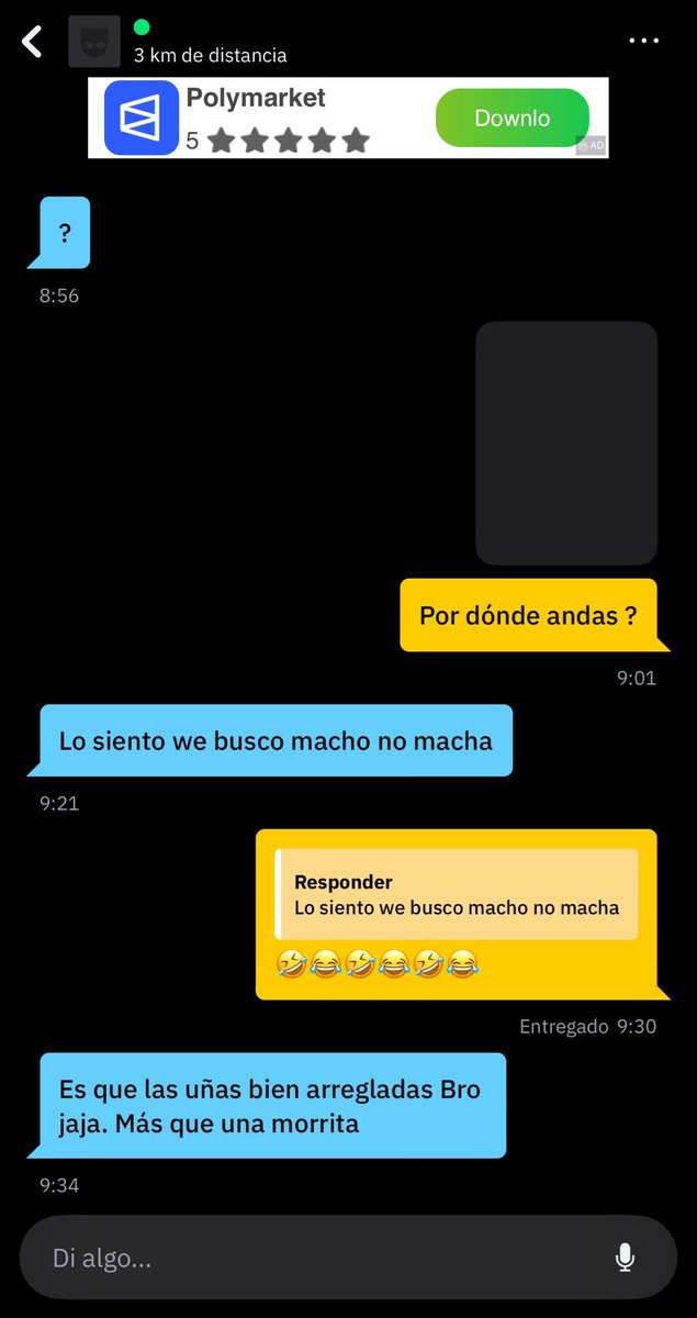 RodrigoSan69's tweet photo. Wey que pedo con los tolucos y su masculinidad frágil

El vato primero escribió y estaba mme y mme que le respondiera, me manda sus nudes que NADIE le pidió pero ok se le corresponde mandándole mi álbum y sale con sus mmds de mis uñas arregladas 🤣😂🫪🤡🤡 Watafak 😒🙄😑 https://t.co/zyAHOFcShq
