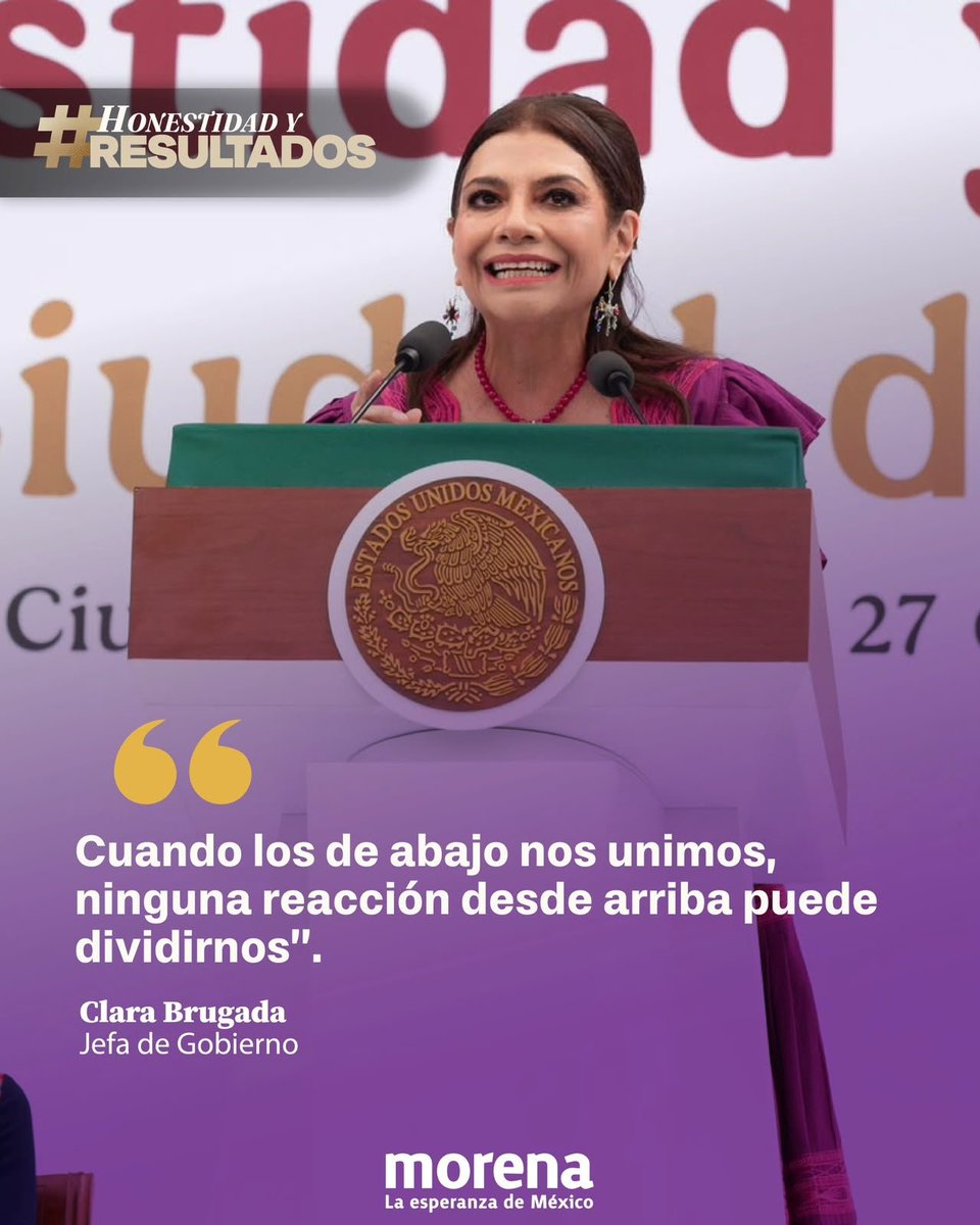 MorenaMichoacan's tweet photo. Nuestro movimiento nació de la lucha, la organización y la esperanza del pueblo.

Hoy, la Revolución de las Conciencias sigue caminando desde abajo, con unidad y convicción.

La Transformación avanza #ClaudiaDaResultados https://t.co/zOhL5JEZrZ