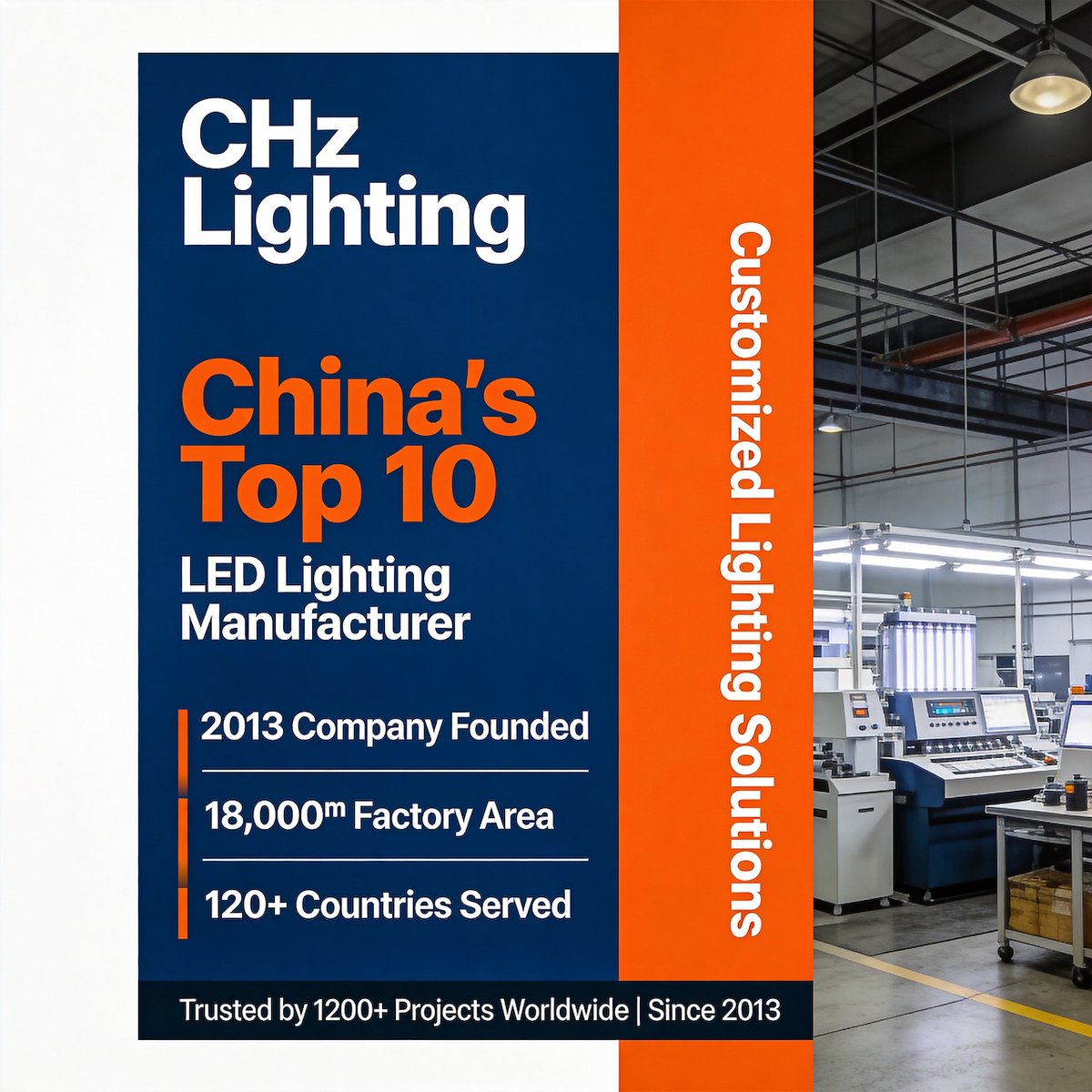 chz_lighting's tweet photo. Meet HB23 UFO High Bay — built for factories.
• 60-500W for 6-20m ceilings
• 130-150 lm/W → 40%+ energy savings
• IP65 rated, 50,000+ hr lifespan
Factory-proven in 100+ countries. CHZ HB23.
#HB23 #HighBayLighting #IndustrialLighting #CHZLighting https://t.co/QzRsThf4n9