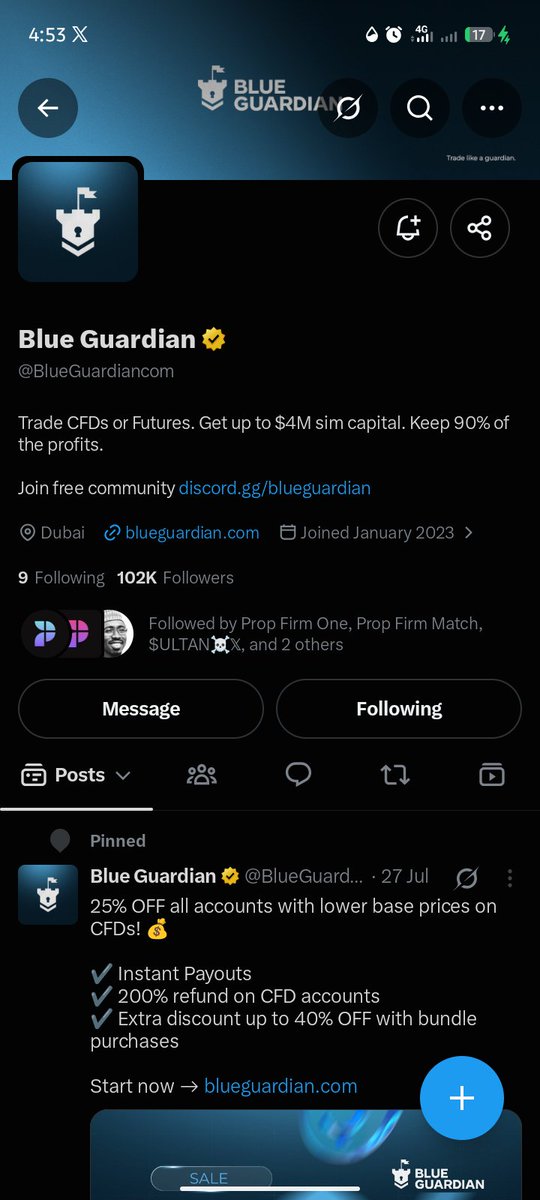AteeqImam7's tweet photo. @yusam_fx @BlueGuardiancom @GuardianFutures @GuardianTvLive @Awelmo1 @Abubakariguri @Usmanfx__ @Mrkhameex @Asharafx Done boss https://t.co/o0nAznVa3n