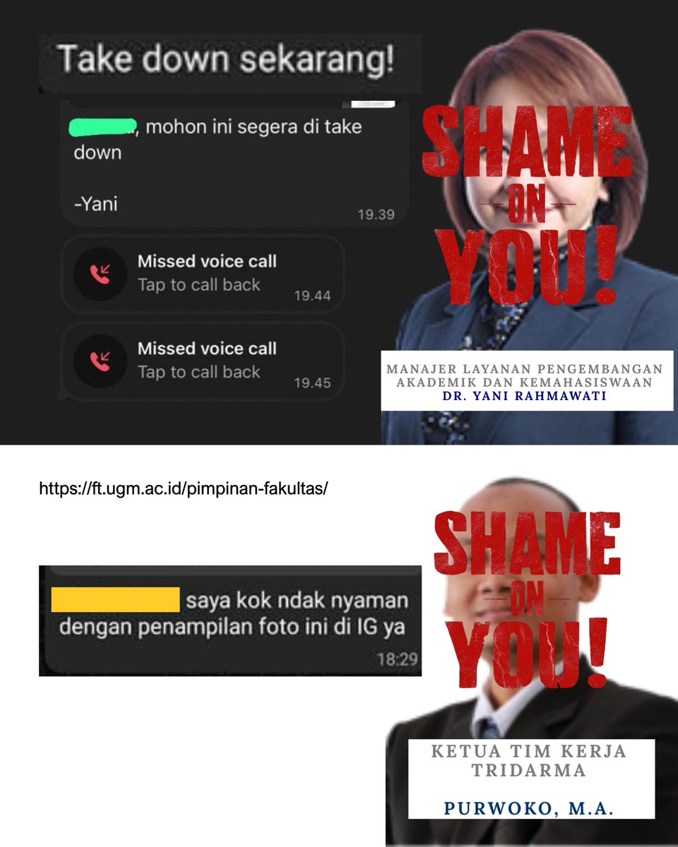 gikugm's tweet photo. SHAME ON YOU! https://t.co/JbvwN0T36n