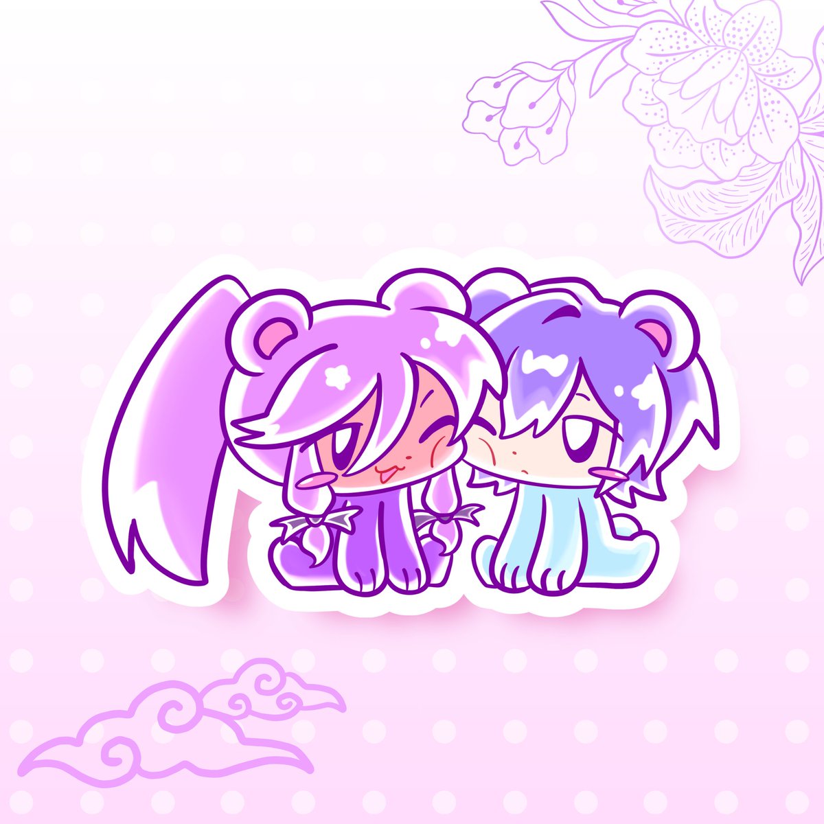 starclutters's tweet photo. 💜🐻💙 #gakukai https://t.co/OedOWQl8pQ