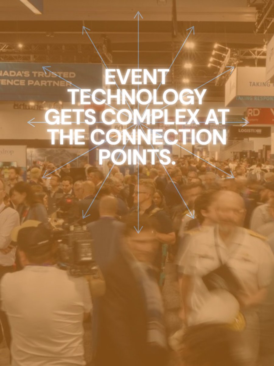 desystems's tweet photo. As events grow, planning technology as a collection of separate tools becomes increasingly difficult.

The bigger question isn't simply what each system can do.

It's how the entire technology environment works together.

D.E. Systems
Simplifying the Complex. https://t.co/gj1u0udglq