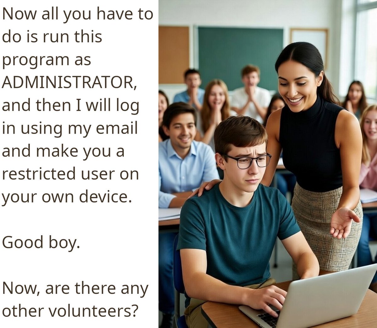 chipnylon's tweet photo. "Volunteer"
#Femdom #DeviceControl #LockedDevice #TechDom #DigitalDomination #techdom #cyberdom #parentalcontrol #parentalcontrols https://t.co/jQrec3vFX0