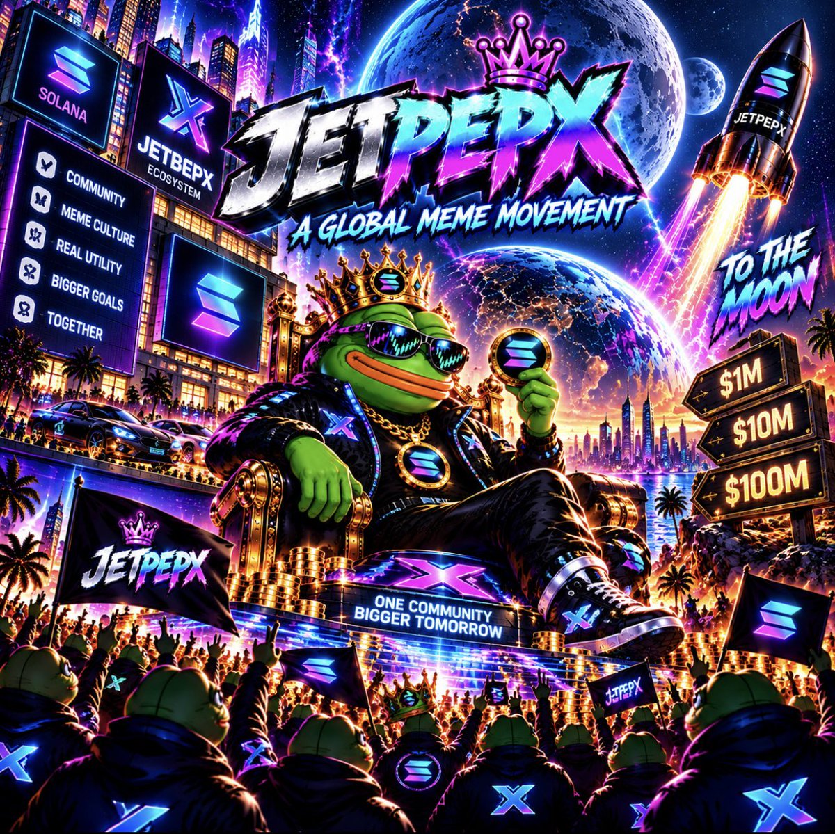 kriptosolhunter's tweet photo. 🚀The new #meme legend on Solana starts TODAY!

🚀 $JETPEPX IS NOW LIVE! 🔥

This is going to be HUGE!  Buy it and HODL now!

First stop: $1M MCAP, and that's going to be EASY! Take this call seriously, and you could be looking at 100X gains!🔥

These are the REAL COOKERS. These are the REAL BUILDERS!  LET'S SET THE #SOLANA NETWORK ON FIRE🔥

CA: APr3wu7HvAuMU8Xte21MiwNs9ay9pd3BsTSia6nVpump

Drop your $SOL wallet address in the comments! 10 lucky winners will receive a $500 worth of @jetpepx airdrop!💰