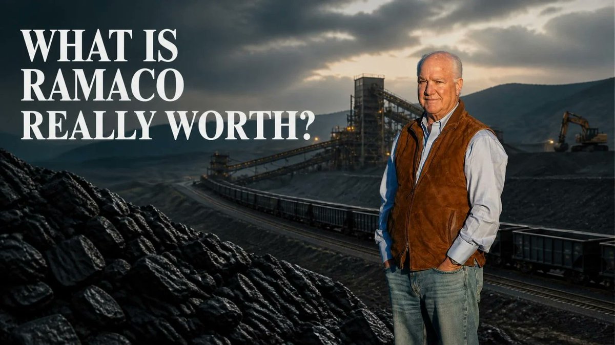sri795500's tweet photo. Class Actions, Carbochlorination, and Coal: What Is Ramaco Really Worth? https://t.co/YzflzOjUb6
#RamacoResources #METC #ValueInvesting #CriticalMinerals #RareEarths #Gallium #BrookMine #StockAnalysis #Investing #CoalMining https://t.co/9NjoTtWhrq