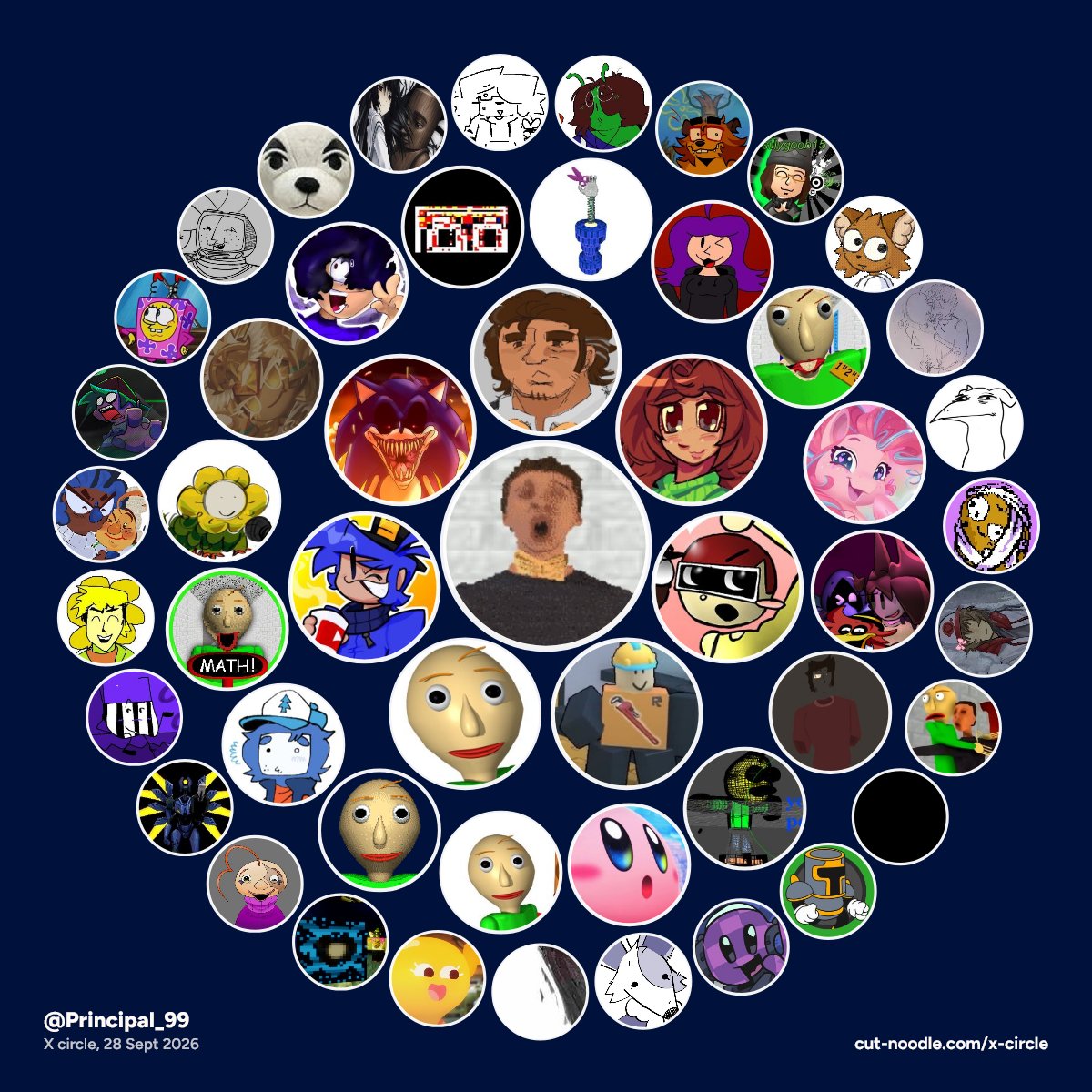 Principal_99's tweet photo. No making circles in the halls https://t.co/XYJgjYqFLP