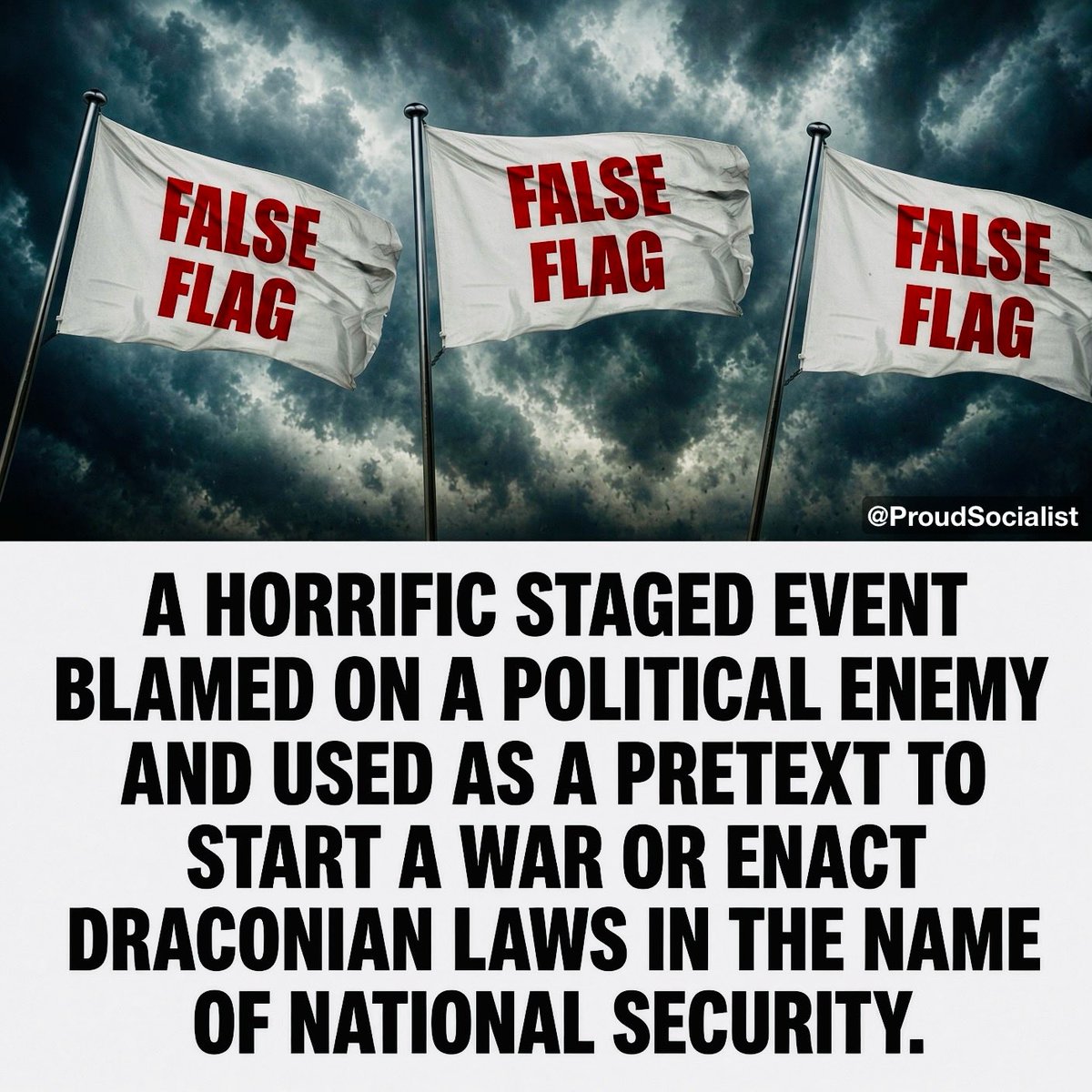 ProudSocialist's tweet photo. They want you to believe the UK just thwarted a “terrorist” attack and then released all the so-called suspects on bail. People will believe anything these days except the truth, which is this was a likely false flag to get the UK drawn into the US’s unpopular war against Iran. https://t.co/W8KWvtFtYw