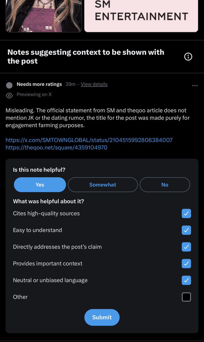 winstronomer's tweet photo. ‼️ Attention Mys ‼️

Let’s rate these Community Notes as helpful and make sure to rate the earliest timestamp if there are two notes on one post.

 https://t.co/kaeboIpbkx https://t.co/IWuN2w0qzS