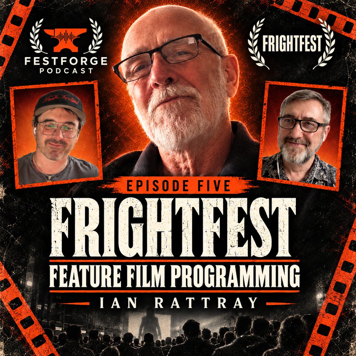 FrightFest's tweet photo. FestForge goes inside the programming room with co-founder Ian Rattray to explore First Blood, fresh talent, standout films and why unfinished cuts shouldn’t be rushed. Click the link to listen...
https://t.co/fAEwWpQPCq https://t.co/KoZCZ96UUf
