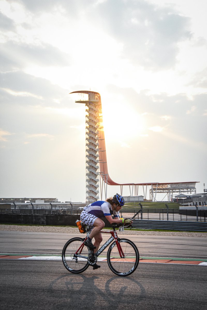COTA's tweet photo. This is your reminder to come cycle The Circuit with us tomorrow! Take on COTA's iconic 20 Turns with two-wheel pedal power ➡️ Register early NOW at https://t.co/hafuiUlnRr https://t.co/okqa51M3Wx