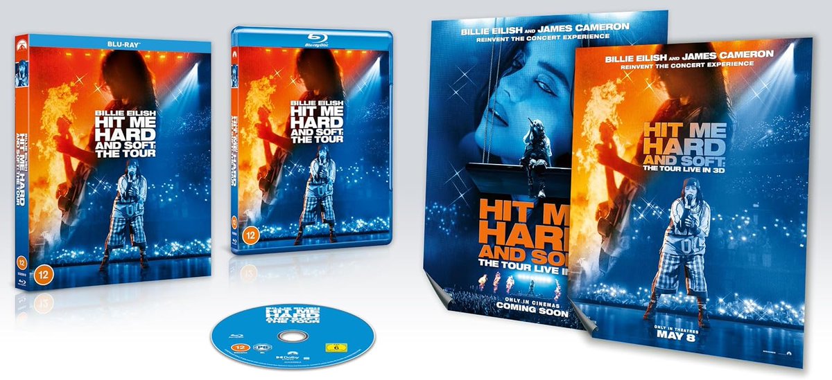 BillieSpotify_'s tweet photo. The "HIT ME HARD AND SOFT: The Tour" film is now available to buy on Blu-ray. https://t.co/XjvYblTwCx