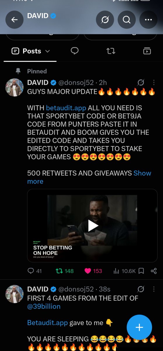 webzaddy's tweet photo. @donsoj52 @BetAudit1 @Tiimmytune @kuh_lid Done everything and hopefully to be lucky 🙏🙏🙏 https://t.co/XyCuxSVaHq