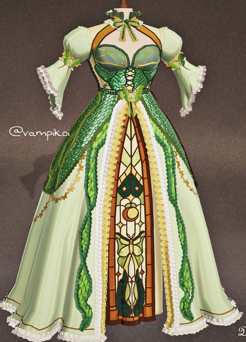 vampikoi's tweet photo. upon demand, here are a few of my other dresses i’ve made! KOI FISH DRESS COMING SOON ^w^ #dressmaker https://t.co/cQ6LrlMsWn