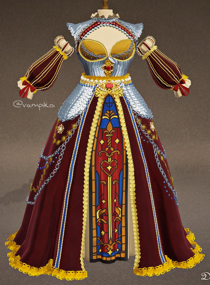 vampikoi's tweet photo. upon demand, here are a few of my other dresses i’ve made! KOI FISH DRESS COMING SOON ^w^ #dressmaker https://t.co/cQ6LrlMsWn