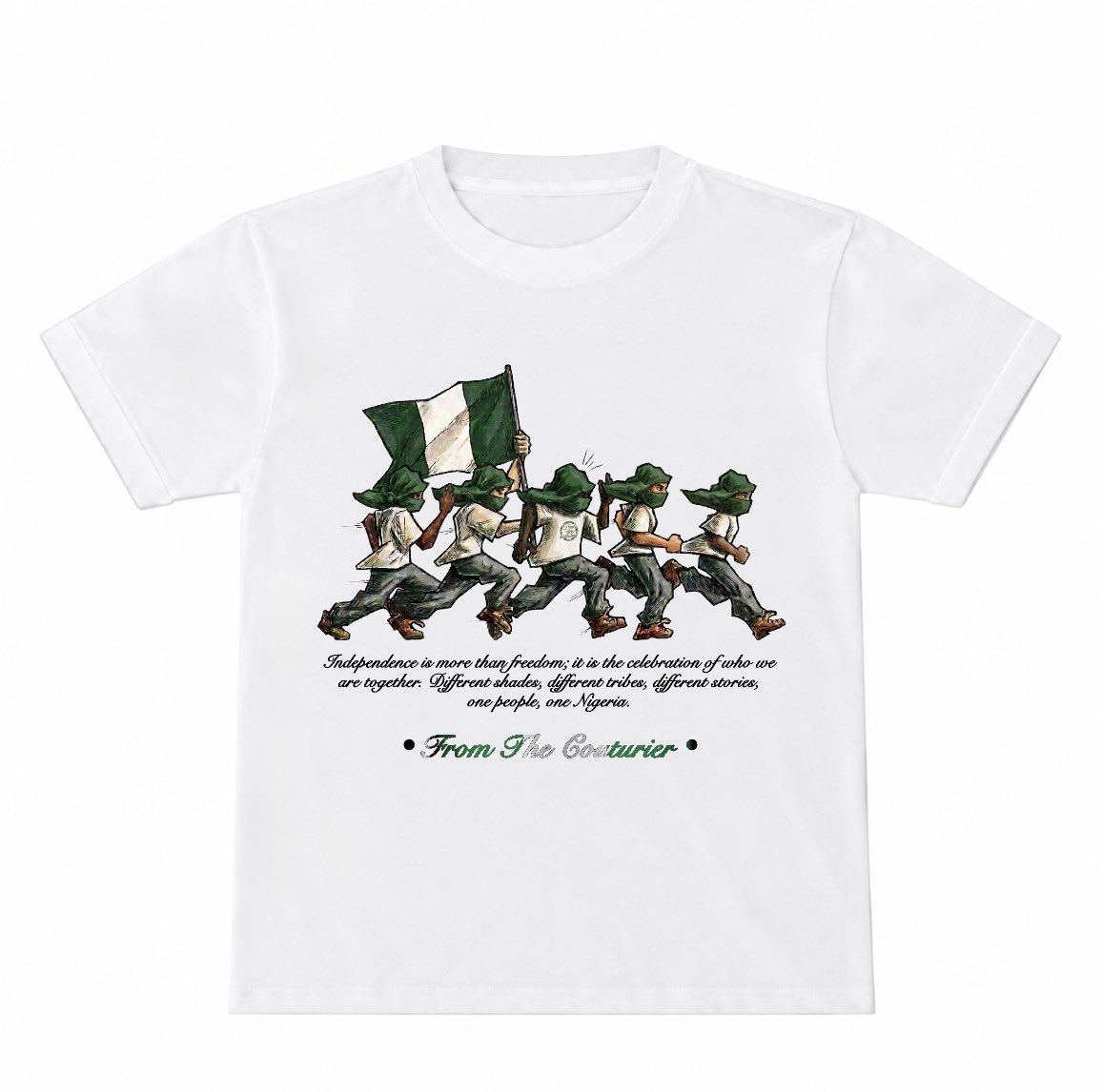 _thecouturier's tweet photo. One Nigeria. Many shades.🇳🇬
Independence is more than freedom. It is the celebration of who we’re together. The reminder that our diversity is not what separates us, it is what brings us together. Different shades, tribes, stories but One people, One 9ja_
https://t.co/K9JhZmmhQV https://t.co/rZNm3mvo18