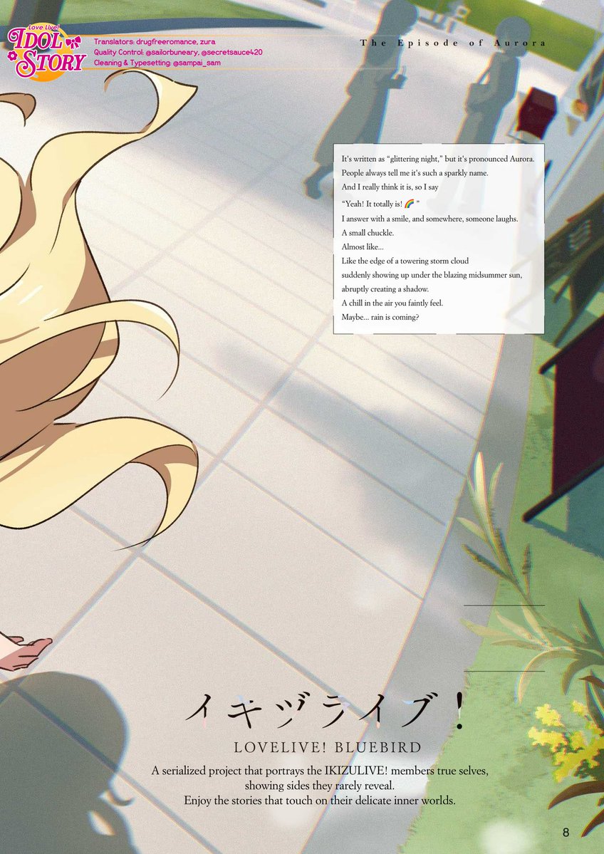 idoldotst's tweet photo. [IKIZULIVE!] 📖The Episode of Aurora📖

Take a peek into Aurora's upbringing and the effect her natural beauty and constant moving affected her growing up! 💄

Links to read the series so far at the end of the thread! https://t.co/6IAPE5SmR9