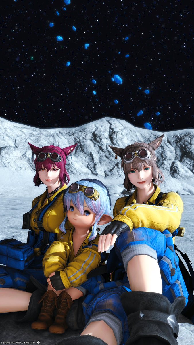 Funudesu's tweet photo. 找了朋友一起拍小小兵w 
#FF14 https://t.co/3j1Ycmuc94