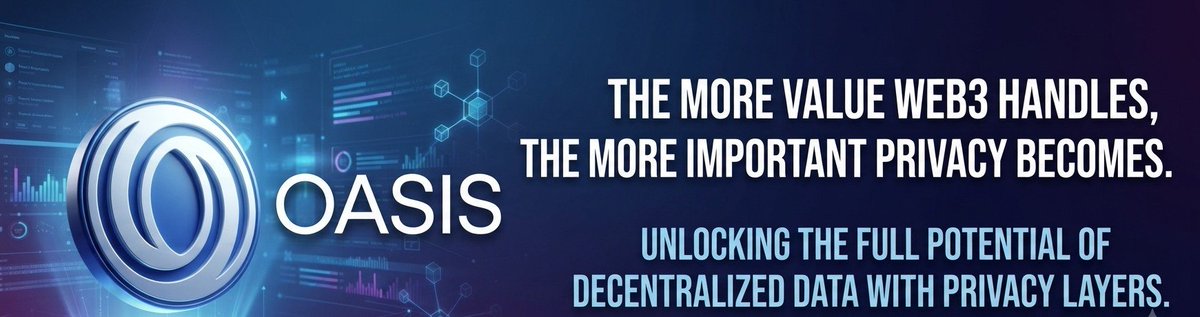 Defi_princesss's tweet photo. The more value Web3 handles, the more important privacy becomes. I’ve been looking at @OasisProtocol from that angle: not hiding everything, but making sure sensitive information doesn’t have to become public just because it touches a blockchain. https://t.co/dWOF2Bn0rQ