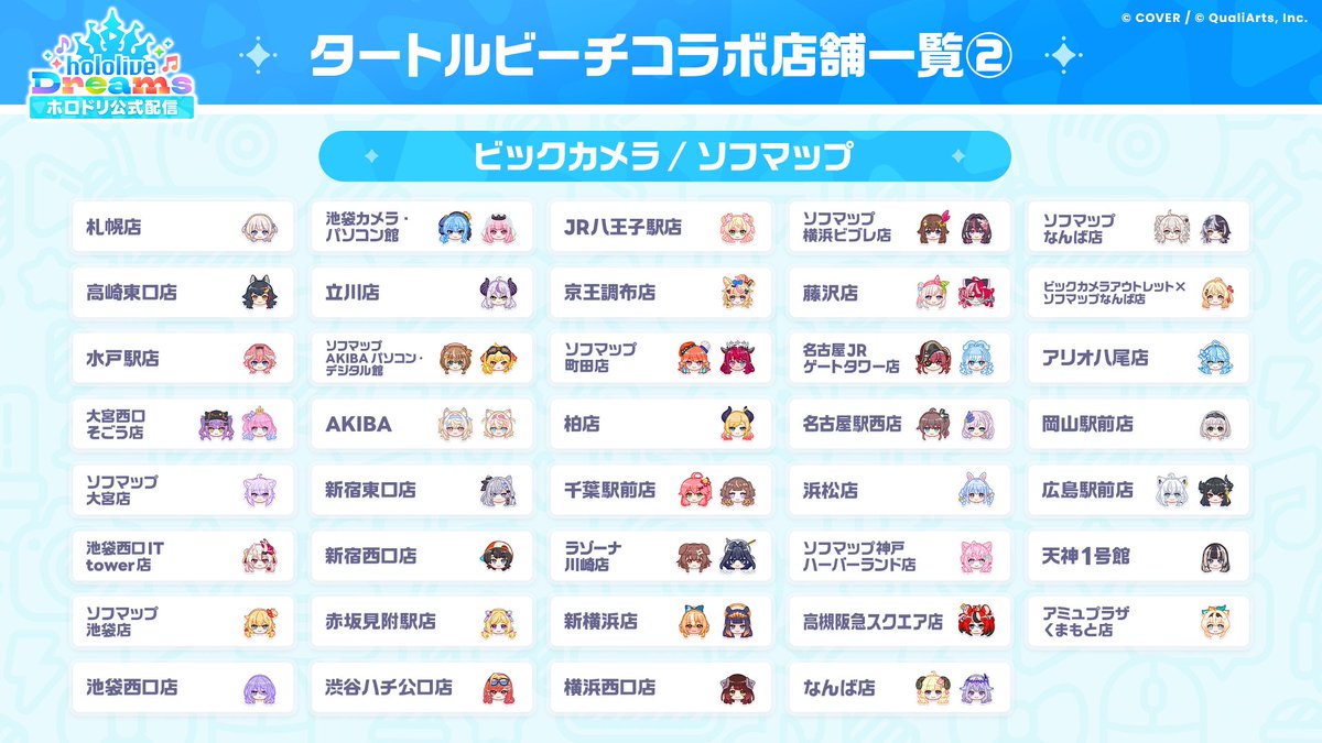 hololive_goods's tweet photo. ＼✨本日開始！／

💃#ホロドリ
全国のヨドバシカメラ・ビックカメラ
対象商品のご購入で「オリジナルうちわ」がもらえるキャンペーン開始🎉
さらにタレント54名の等身大パネルを設置！

#ホロライブ https://t.co/9qGNguSc5s
